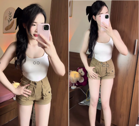 Clip sex em vợ trắng trẻo chân dài